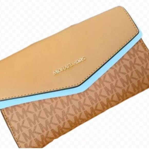 Michael Kors NWT Charlotte Large 3-in-1 Tote Crossbody Leather Handbag - Picture 2 of 10